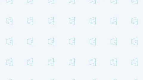 Seamless Motion Graphic Background with Rotating Blue Wireframe Shapes Vídeos de archivo 344232108