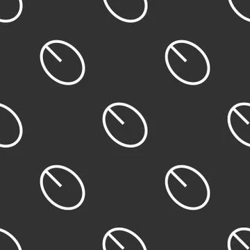 Seamless mouse pattern Stock Illustration