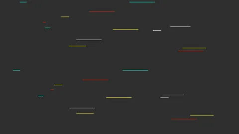 Seamless moving horizontal lines on gray and white background Stock Footage 140456442