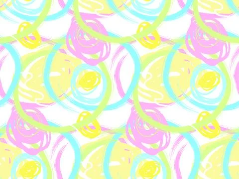 Seamless multi colored pattern for designing surfaces for casual equipment Stockillustratie