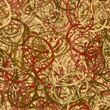 Seamless multicolor grunge background. Abstract repeating texture of elements Illustrazione stock