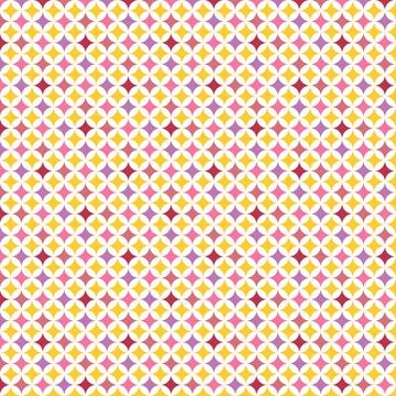 Seamless multicolor star pattern. stylish texture illustration design Stock Illustration