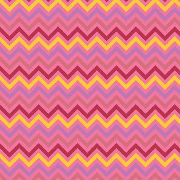 Seamless multicolor zig zag texture pattern. stylish texture illustration des Stock Illustration