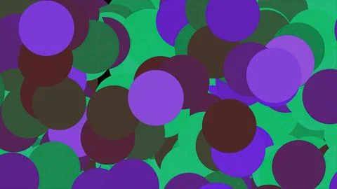 Seamless multicolored bubbles pattern. Multicolor abstract background with .. Illustrazione stock