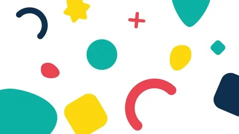 Seamless Multicolored Polka Dot Texture Background Stock Illustration