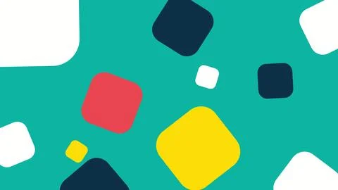 Seamless Multicolored Polka Dot Texture Background Stock Illustration
