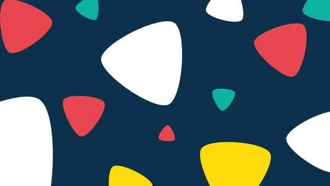 Seamless Multicolored Polka Dot Texture Background Stock Illustration
