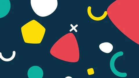 Seamless Multicolored Polka Dot Texture Background Stock Illustration