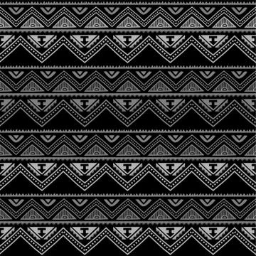 Seamless native pattern background Stock Illustration