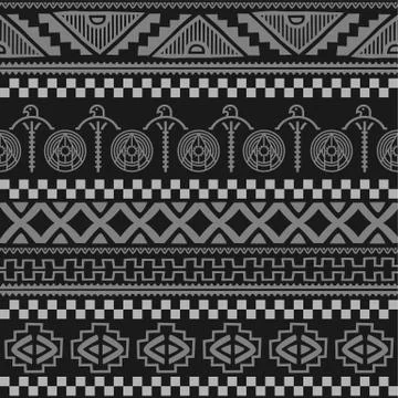 Seamless native pattern background 스톡 일러스트