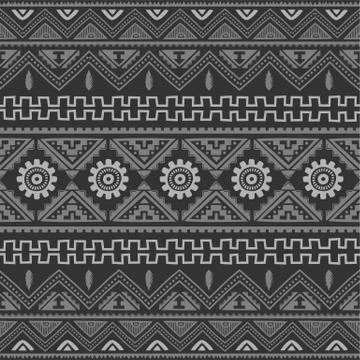 Seamless native pattern background 스톡 일러스트