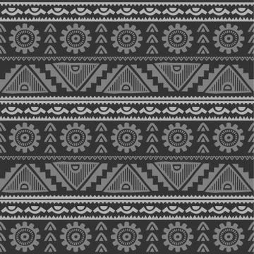 Seamless native pattern background 스톡 일러스트