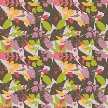 Seamless natural background Stock Illustration