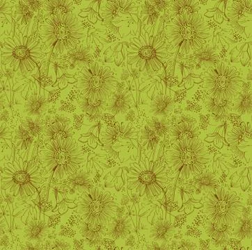 Seamless natural background Stock Illustration