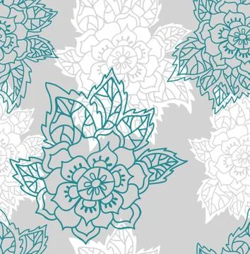 Seamless natural background Stock Illustration