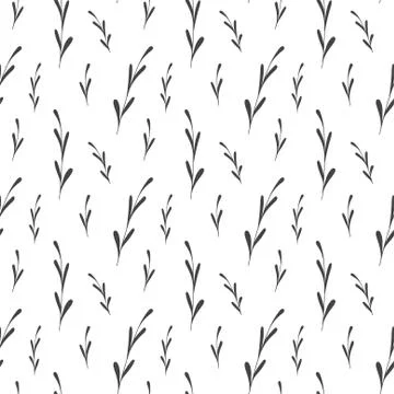 Seamless natural pattern. Can be used for postcards and packaging designs. Stock Illustration