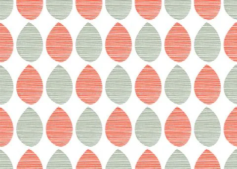 Seamless nature vector pattern. Leaves background イラスト素材