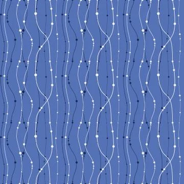 Seamless Nautical Pattern Nature Background Stock Illustration