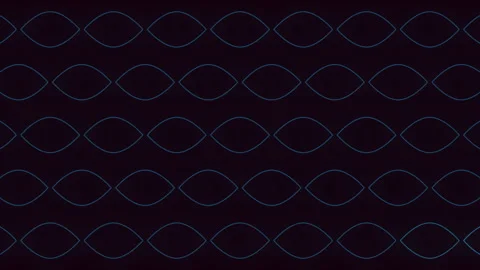 Seamless neon blue lines pattern on black gradient Stock Footage 245730028