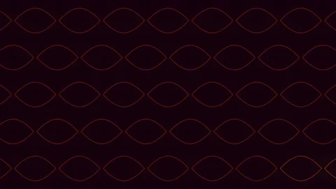 Seamless neon red lines pattern on black gradient Stock Footage 245730349