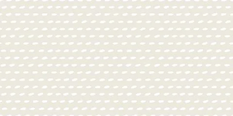 Seamless neutral geometric pattern with brush strokes Stock Illustration