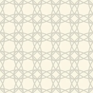 Seamless neutral geometrical pattern Stock Illustration