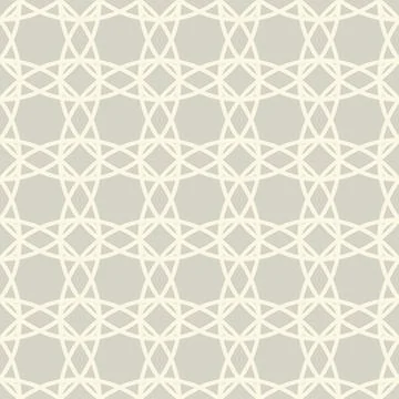 Seamless neutral geometrical pattern Stock Illustration