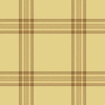 Seamless neutral plaid pattern. Classic tartan design suitable for textile pr イラスト素材