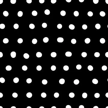 Seamless neutral polka dots pattern. Points ornament Illustration