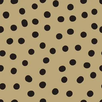 Seamless neutral polka dots pattern. Abstract background Stockillustratie