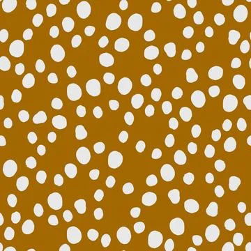 Seamless neutral polka dots pattern. Abstract background Stockillustratie