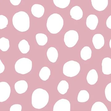 Seamless neutral polka dots pattern. Abstract background Stockillustratie