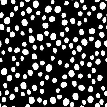 Seamless neutral polka dots pattern. Abstract background Stock Illustration
