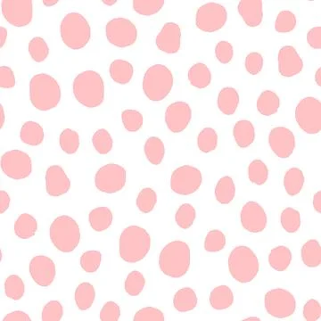 Seamless neutral polka dots pattern. Abstract background Illustrazione stock