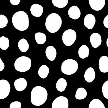 Seamless neutral polka dots pattern. Abstract background イラスト素材