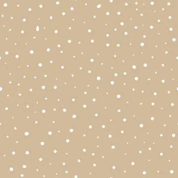 Seamless neutral polka dots pattern. Abstract background Illustrazione stock