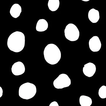 Seamless neutral polka dots pattern. Abstract background Illustrazione stock