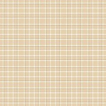 Seamless neutral tartan pattern. Classic checkered design in beige, brown, an イラスト素材