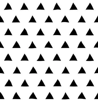 Seamless neutral triangles pattern Stock Illustration