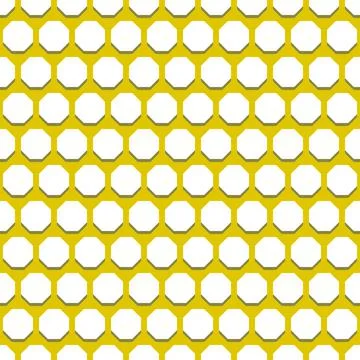 Seamless Octagonal Pattern Illustrazione stock