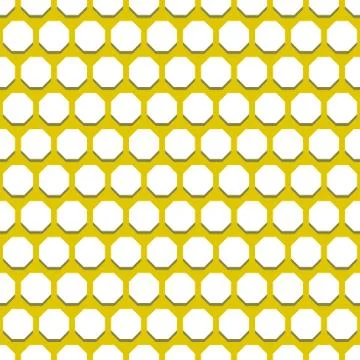 Seamless Octagonal Vector Pattern Illustrazione stock