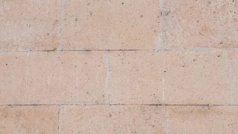Seamless Old Brick Wall Texture Background Rustic Stone Pattern Surface Video stock 334130515