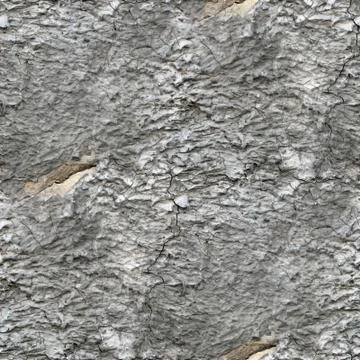 Seamless old gray  texture stone wall with crack background Stockfoto's