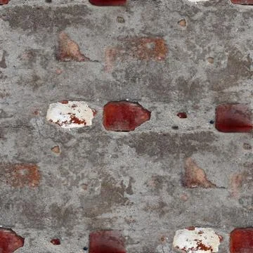 Seamless old gray texture stone wall with crack background wallp Fotos de archivo