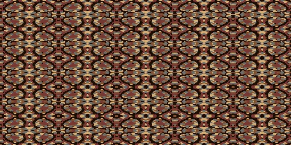 Seamless openwork texture in brown and brownish colors Illustration