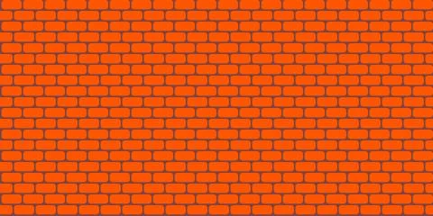 A Seamless orange brick wall pattern, ideal for backgrounds, textures, or g.. イラスト素材