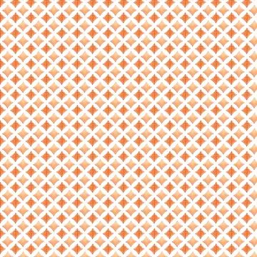 Seamless Orange Diamond Geometric Pattern Stock Illustration