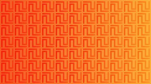 Seamless Orange Gradient Background Pattern with Geometric Design Stock Illustration