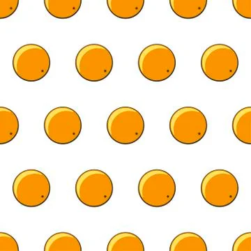 Seamless orange pattern. Stock Illustration