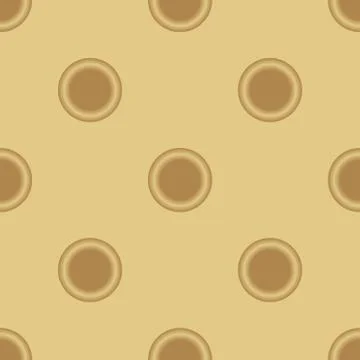 Seamless orange vector background. Illustrazione stock